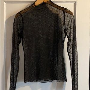 Dynamite see through black top